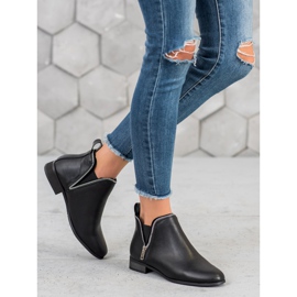 Cm Paris Chelsea Boots With Decorative Zipper black 1