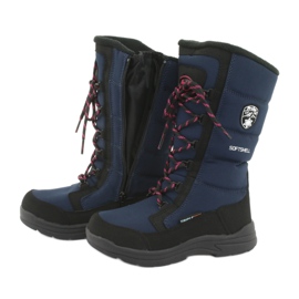 Snow boots with American Club SN12 membrane black navy blue pink 5 Snow boots with American Club SN12 membrane black navy blue pink 5