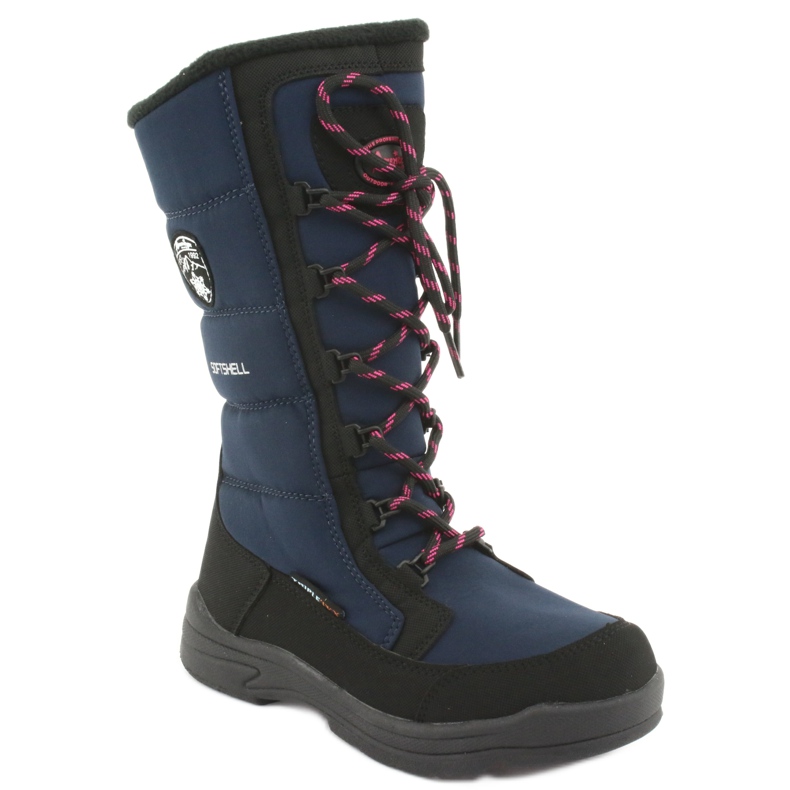 Snow boots with American Club SN12 membrane black navy blue pink 1 Snow boots with American Club SN12 membrane black navy blue pink 1