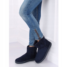 Snow boots emusy navy blue C-08 Blue 4