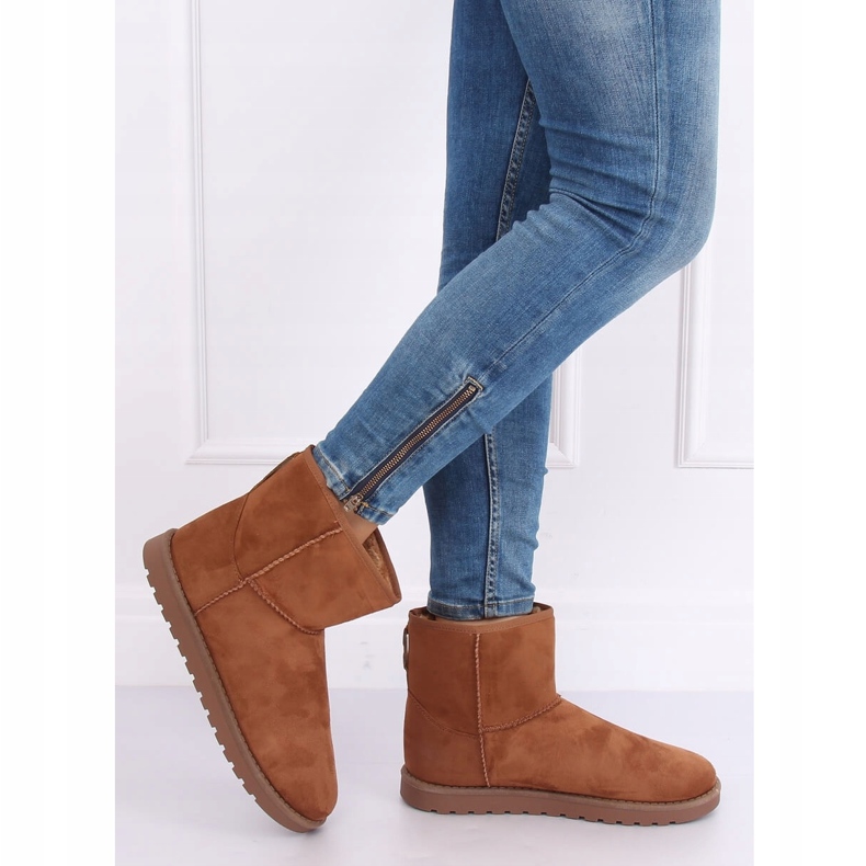 Snow boots emusy camel C-08 Camel brown 1