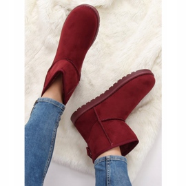 Snow boots emusy burgundy C-08 Red 2