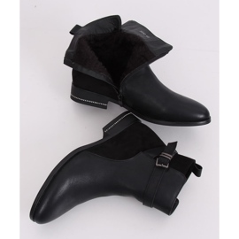 Black Jodhpur boots for women 3332 Black 2