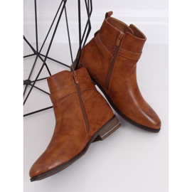 Camel 3332 Camel Chelsea boots for women brown 2