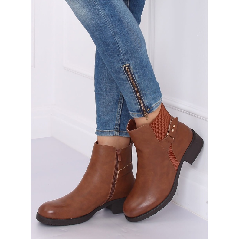 Camel 1089 Camel Chelsea boots brown 1