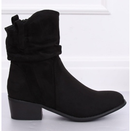 Black Suede women's boots black 3893 Black 2