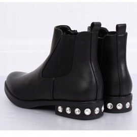 Black Chelsea boots for women 7669 Black 2