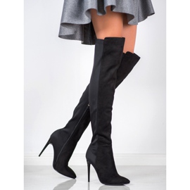Poti Pati Over-the-knee boots on a pin black 1