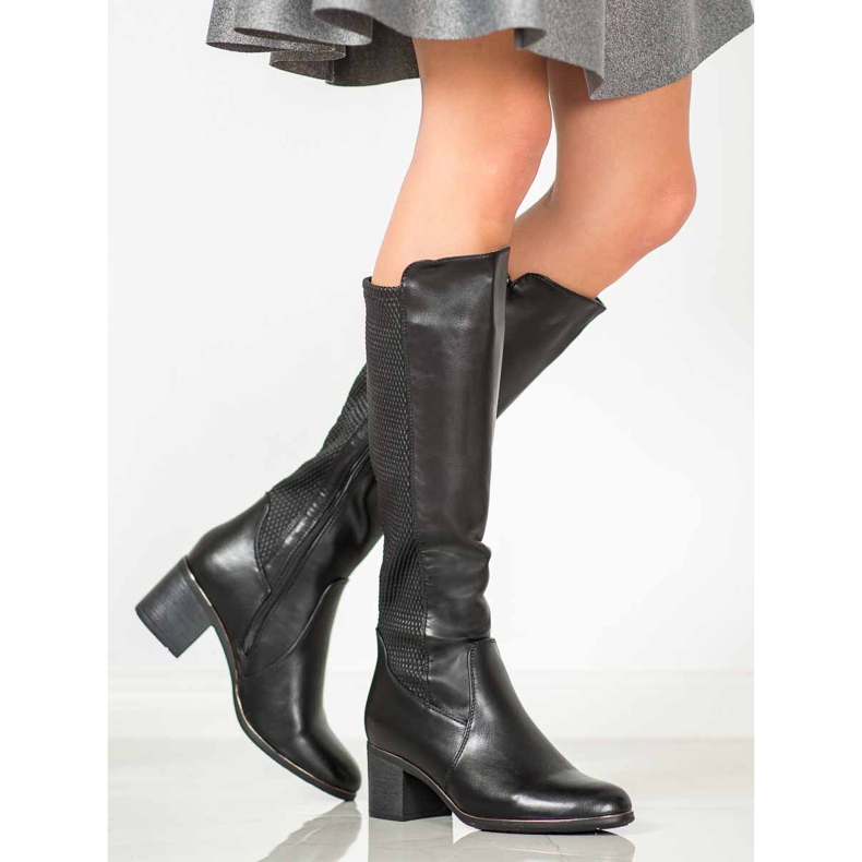 Filippo Boots On A Pillar black 2