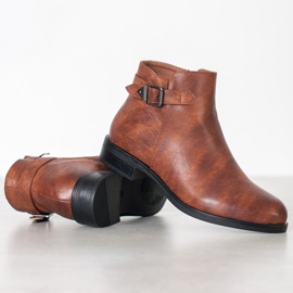 Small Swan Classic Low Boots brown 2