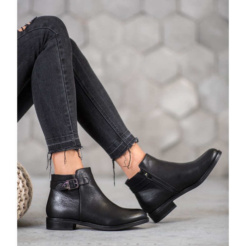 Small Swan Classic Low Boots black 2