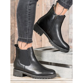 SHELOVET Black Chelsea Boots 2