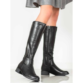 Super Me Classic boots with an elastic band black 2