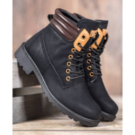 SHELOVET Stylish Trappers black 1