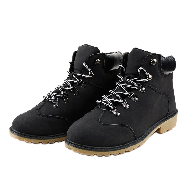 Black hiking boots without insulation XDS1702 - KeeShoes