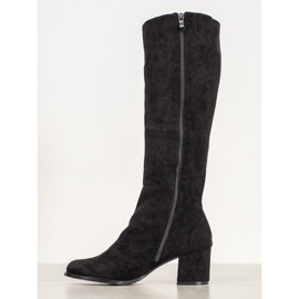 Goodin Classic suede boots black 1
