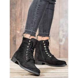 Goodin Elegant Suede Trappers black 1
