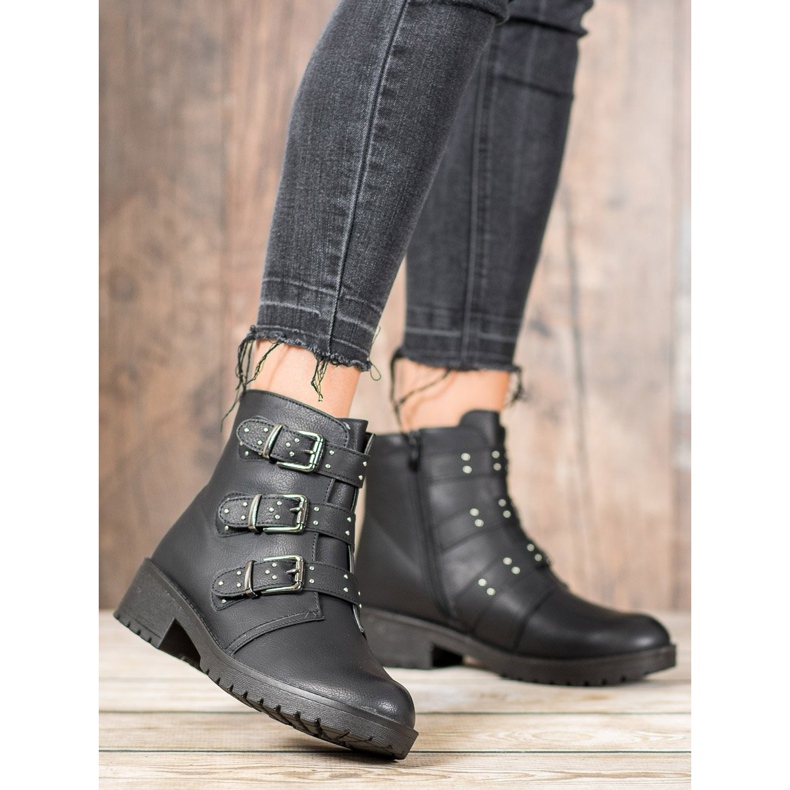 J. Star Black Workers With Clasps 2