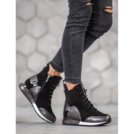Goodin Fashion Sneakers black grey 2