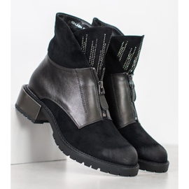 Goodin Warm Fashion Boots black grey 1