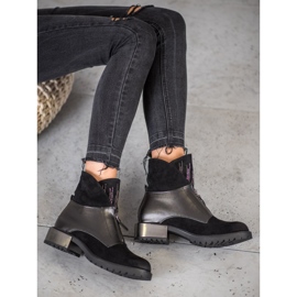 Goodin Warm Fashion Boots black grey 2
