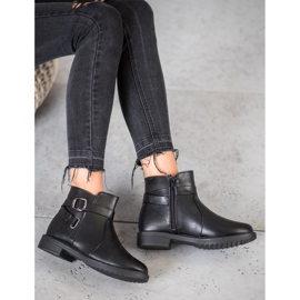 BLESS Black Boots With Buckle 2