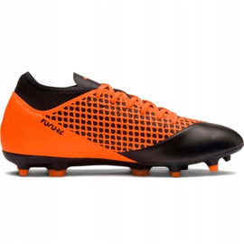 Football boots M Puma Future 2.4 Fg Ag 104839 02 multicolored orange 2