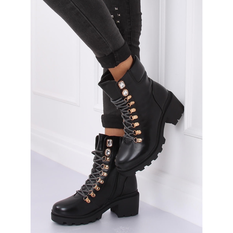 Black boots for women black HE110 Black 1 Black boots for women black HE110 Black 1