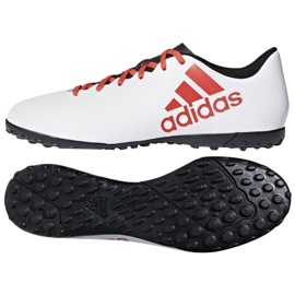 Adidas X Tango 17.4 Tf M CP9147 football boots white multicolored 2