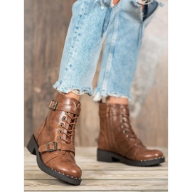 Cm Paris Lace-up Boots With Buckle brown 2