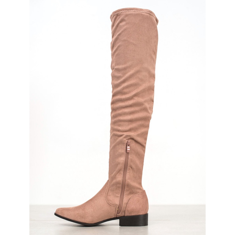 Jumex Elegant Boots With Buckle pink 1