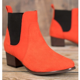 Kylie Classic Chelsea boots orange 3