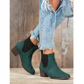 Kylie Classic Chelsea boots green 1