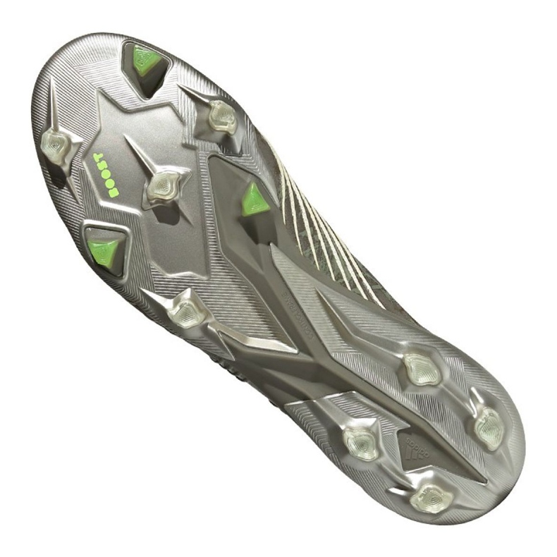 Adidas Predator 19+ Fg M EF8204 football boots grey grey 2 Adidas Predator 19+ Fg M EF8204 football boots grey grey 2