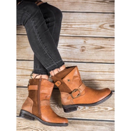 Super Me Boots With Decorative Buckle brown 1