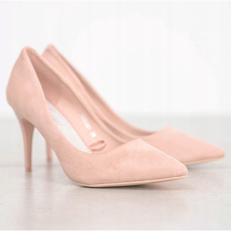 Kylie Classic Suede Heels brown 2