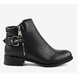 Black flat Jodhpur boots KA525SL 2