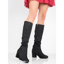 Wilady Classic suede boots black 2