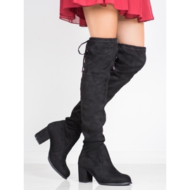 J. Star Slip-on Boots On A Post black 1