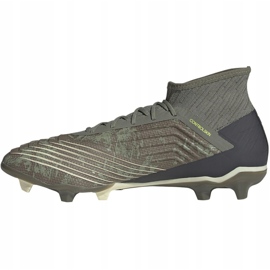 M adidas Predator 19.2 Fg EF8207 football boots multicolored green 2