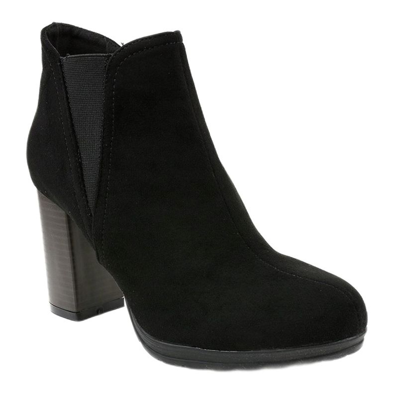 Black suede ankle boots on the H9261 Jodhpur post 1 Black suede ankle boots on the H9261 Jodhpur post 1