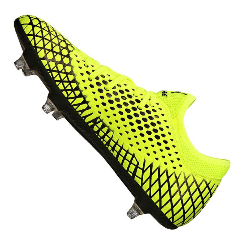 Football boots Puma Future 4.4 Sg Fg M 105687-02 yellow yellow 1