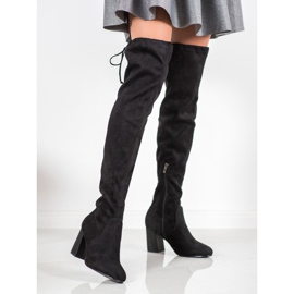 Filippo Elegant Over The Knee Boots black 1
