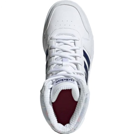 Adidas Hoops Mid 2.0 Jr EE8546 shoes white 1