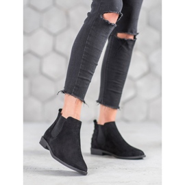 SHELOVET Chelsea Boots With Pearls black 2