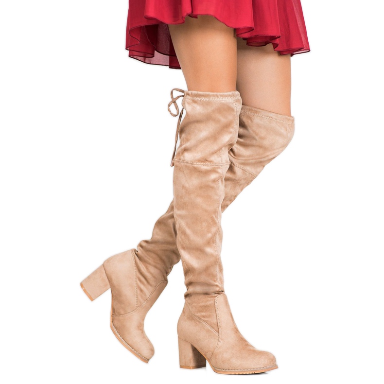 J. Star Slip-on Boots On A Post brown 1