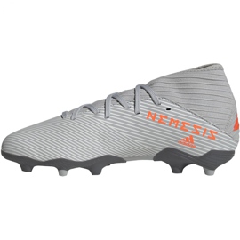 The adidas Nemeziz 19.3 Fg Jr EF8302 football boots multicolored grey 2 The adidas Nemeziz 19.3 Fg Jr EF8302 football boots multicolored grey 2