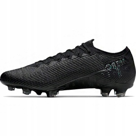 Nike Mercurial Vapor 13 Elite M Fg AQ4176 001 soccer shoes black black 1