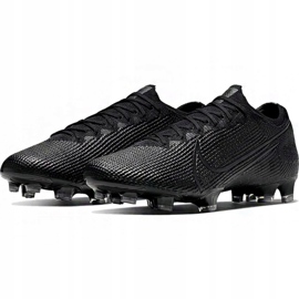 Nike Mercurial Vapor 13 Elite M Fg AQ4176 001 soccer shoes black black 2