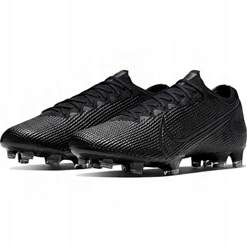 Nike Mercurial Vapor 13 Elite M Fg AQ4176 001 soccer shoes black black 2